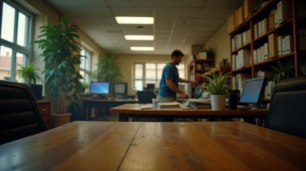 Adapter le nettoyage professionnel aux contraintes d'un site occupé