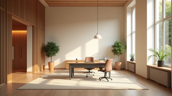 L'art de la conception des espaces de travail à Franvillers